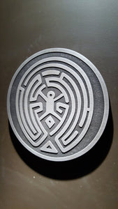 Westworld Maze wall plaque