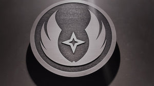star wars Gray Jedi order plaque sign