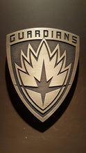 Marvels Guardians of the galaxy logo plaque