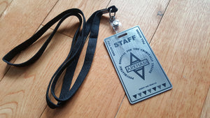 Batman Arkham asylum Full access badge cosplay prop