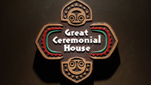 Disney polynesian resort Great Ceremonial House Tiki replica sign
