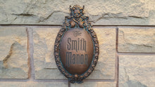 Customizeable Disney Prop Haunted Mansion Attraction Plaque