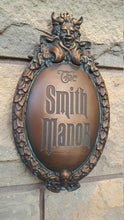 Customizeable Disney Prop Haunted Mansion Attraction Plaque