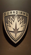 Marvels Guardians of the galaxy logo plaque