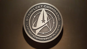 Star Trek Starfleet Command united federation of planets  plaque