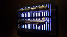 Star Wars double Lightsaber wallmount Display stand with LED lights
