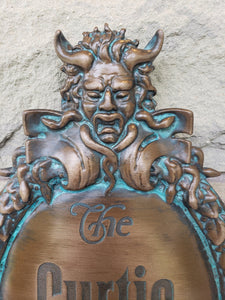 Customizeable Disney Prop Haunted Mansion Attraction Plaque large scale