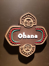 Disney polynesian resort Ohana Tiki replica sign