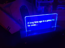 a long time ago LED prop Display
