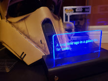 a long time ago LED prop Display