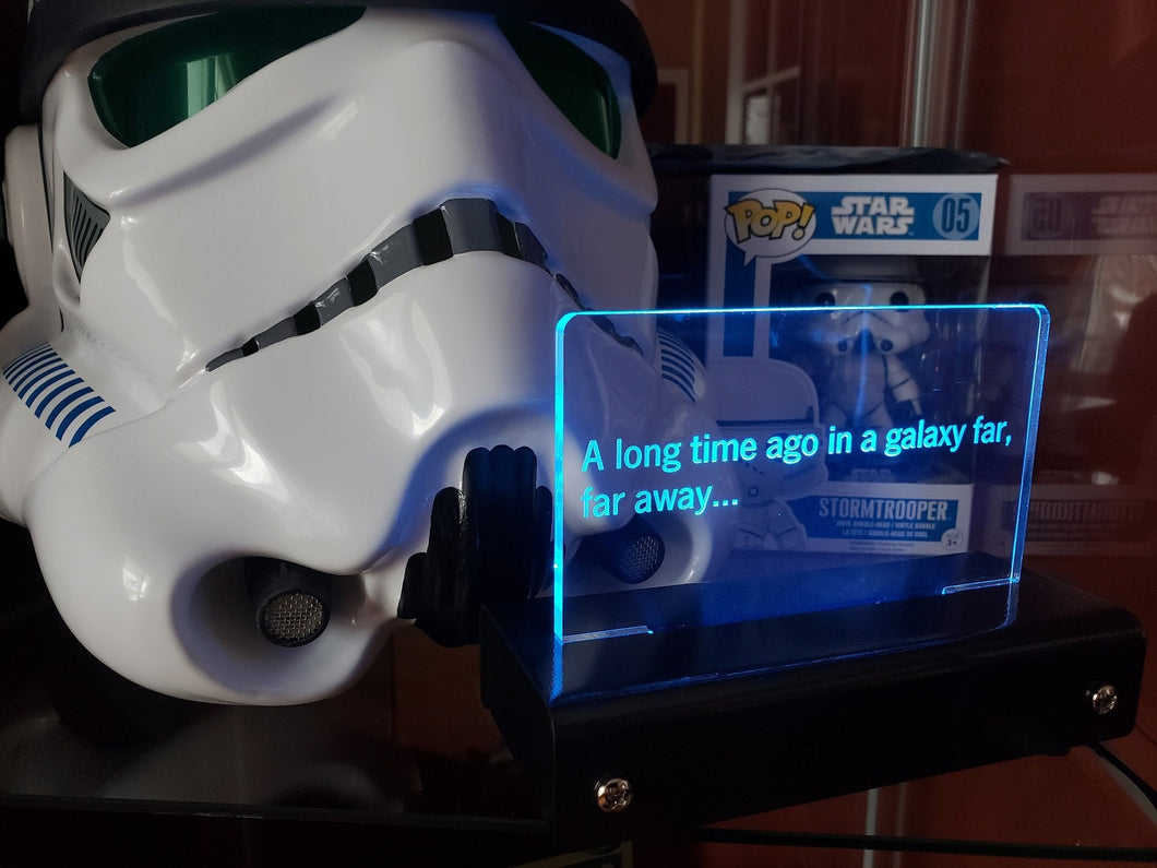 a long time ago LED prop Display