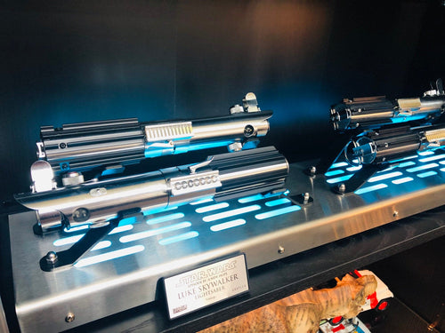 Star Wars 4 Lightsaber Display stand with LED lights