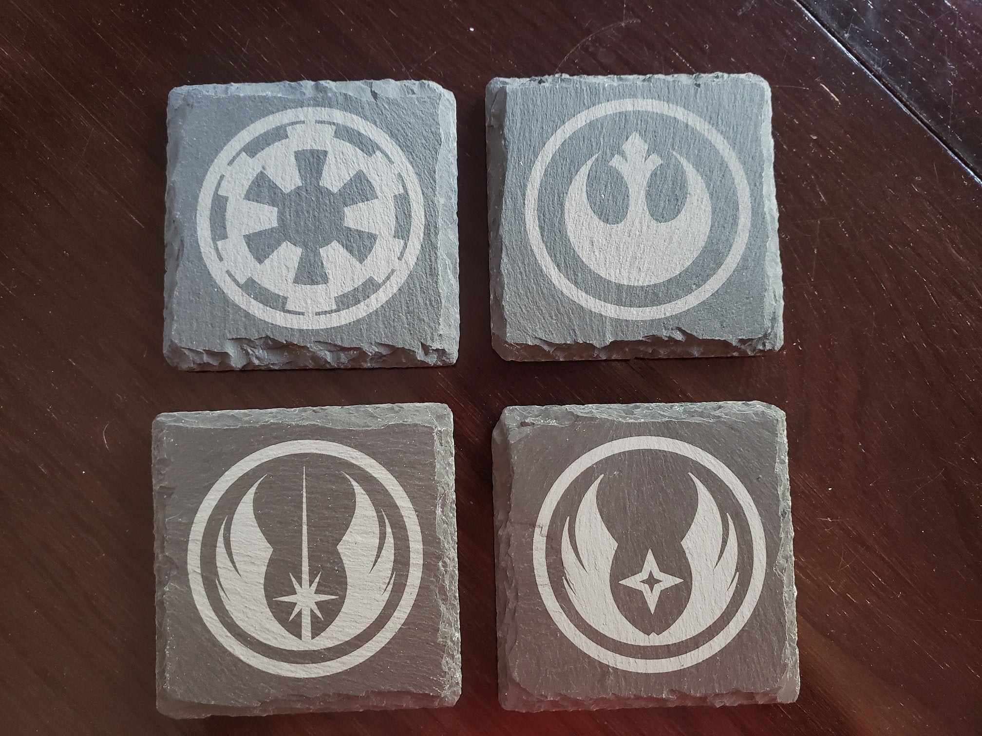 Star Wars Glass Coasters Set 4-Pack - Entertainment Earth