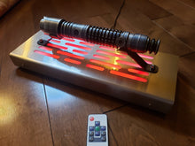Star Wars single Lightsaber Display stand with LED and rear jack