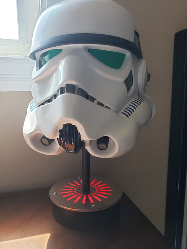Star Wars Helmet Display stand with LED lights