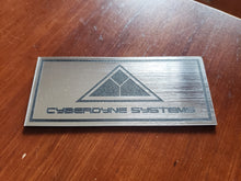 Terminator Cyberdyne Systems display plate