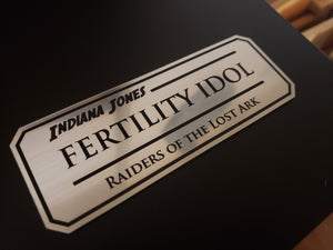Indiana jones fertility idol data plate