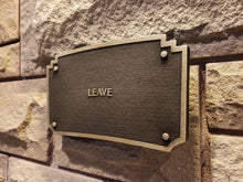 Disneyland entranceway sign plaque LEAVE
