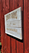 Schrute Farms bed and Breakfast reclaimed wood  farmhouse sign   customizable