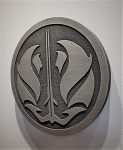 star wars Gray Jedi order version 2 plaque sign