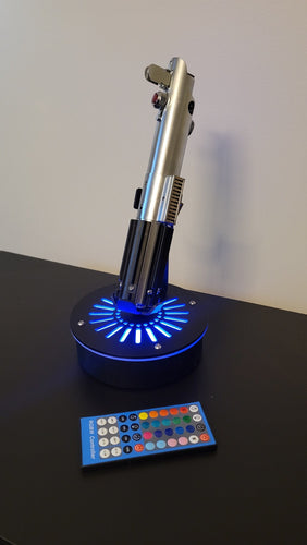 single vertical lightsaber display stand