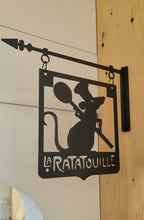 Metal La Ratatouille sign