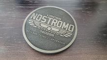 Mini Nostromo Weyland-Yutani corporation Alien Logo plaque