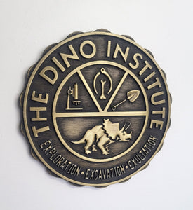 DINOSAUR Dinoland U.S.A. Dino Institute new finish Logo Animal Kingdom Sign Prop