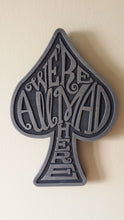 Alice in Wonderland themed wall plaque - we"re all mad here