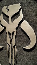 star wars Mandalorian Mythosaur plaque sign Boba Fett