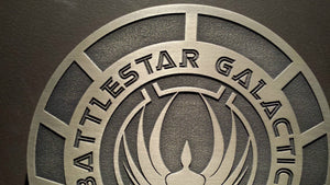 Battlestar Galactica Logo sign Prop