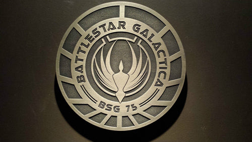 Battlestar Galactica Logo sign Prop