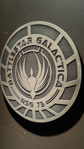 Battlestar Galactica Logo sign Prop