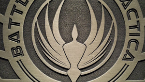 Battlestar Galactica Logo sign Prop
