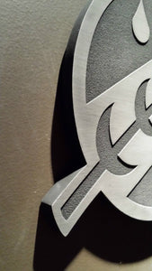 star wars Mandalorian insignia plaque sign Boba Fett