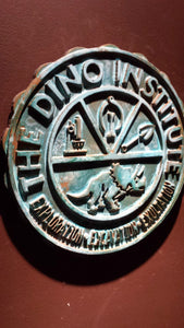 Disney DINOSAUR Dinoland U.S.A. Dino Institute Logo Animal Kingdom Sign Prop