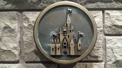 Disney World Magic Kingdom Gateway plaque replica