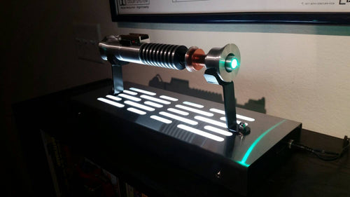 Star Wars Lightsaber Display stand with LED lights