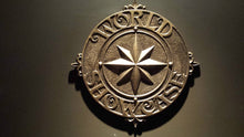 Disney world epcot world showcase trashcan Medallion prop