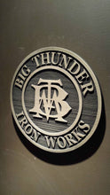 Disney BIG thunder mountain iron works prop sign replica