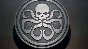 Marvels Agents of SHIELD comic inspired plaque HYDRA logo