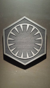 star wars First order plaque sign