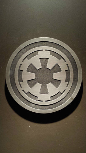 star wars galactic empire plaque sign